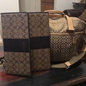 Briefcase and planner